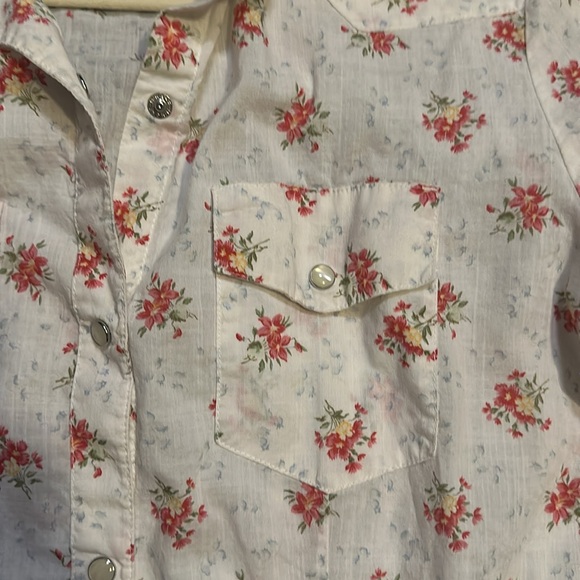 Country Vibes Button Down Floral By Gap Size S - Picture 3 of 5